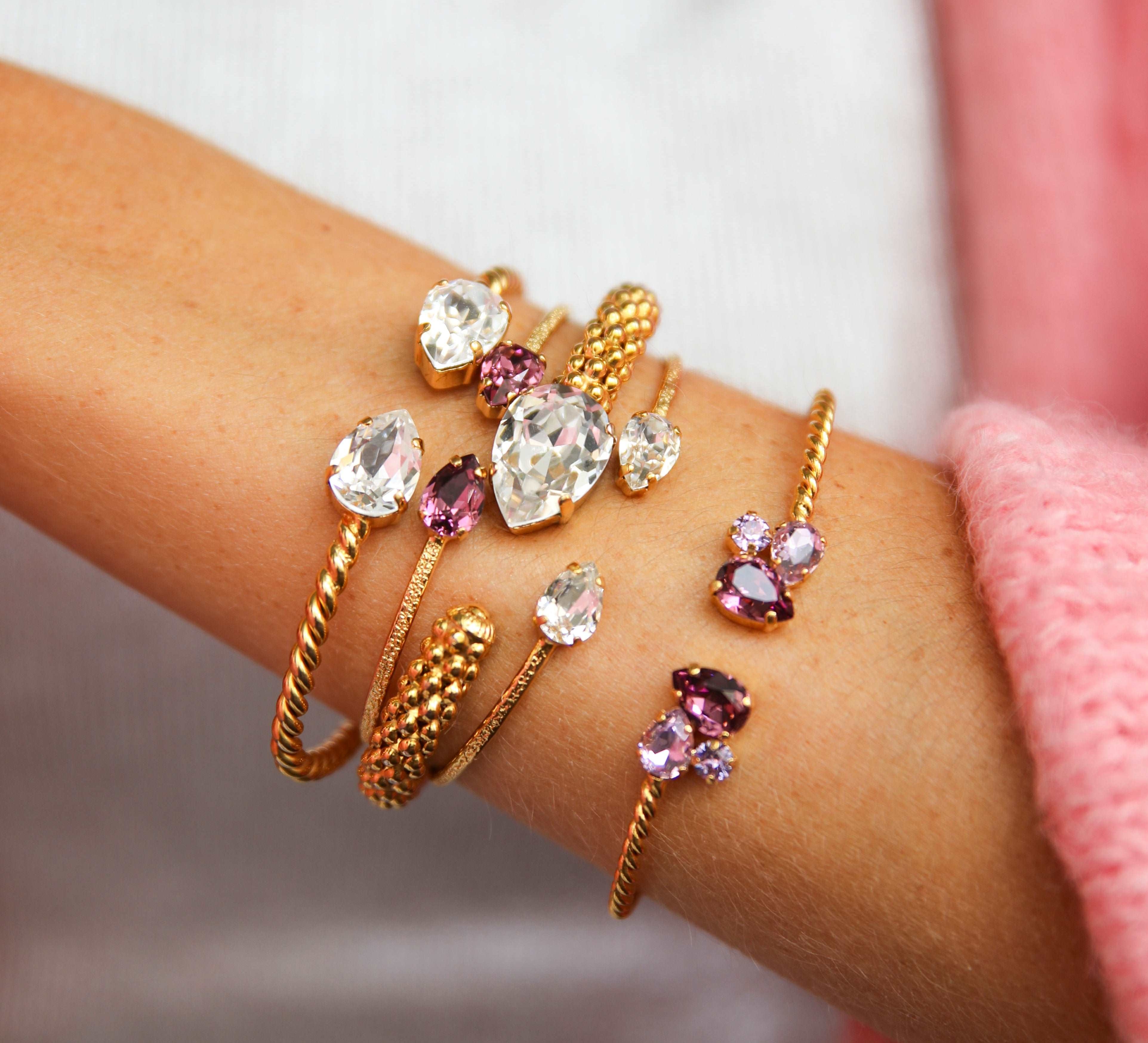 Alisia Bracelet / Violet Combo