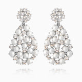 Caroline Svedbom - All Of Me Earrings Pearl Crystal Rhodium