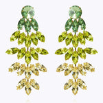 Caroline Svedbom - Bonnie Earrings Lime Combo Gold