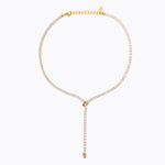 Caroline Svedbom - Together With You Necklace Crystal Silk Gold