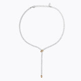 Caroline Svedbom - Together With You Necklace Crystal Silk Rhodium