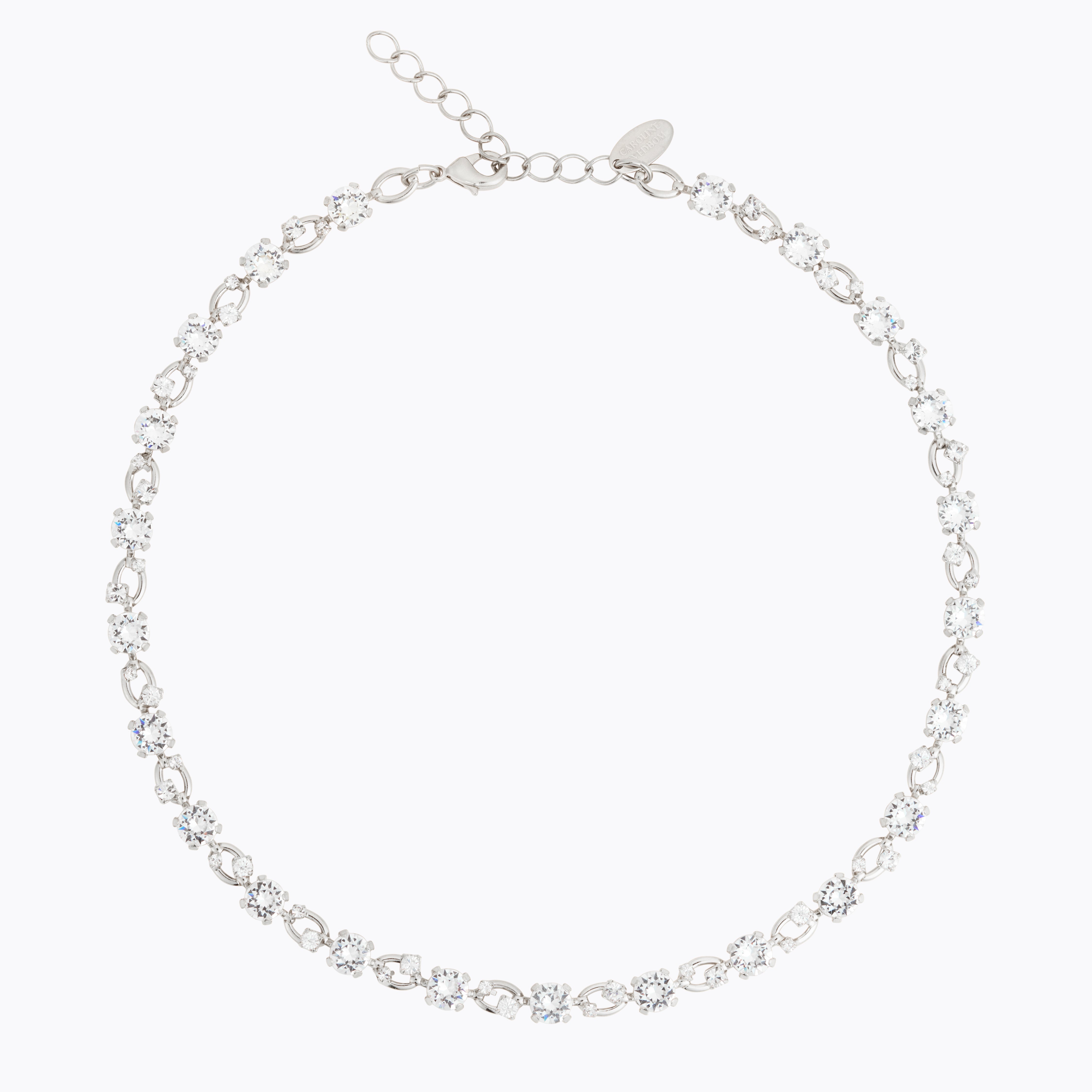 Caroline Svedbom - Fay Necklace Crystal Rhodium