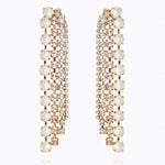 Caroline Svedbom - Camilia Earrings Electric White Combo Gold