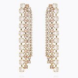 Caroline Svedbom - Camilia Earrings Electric White Combo Gold