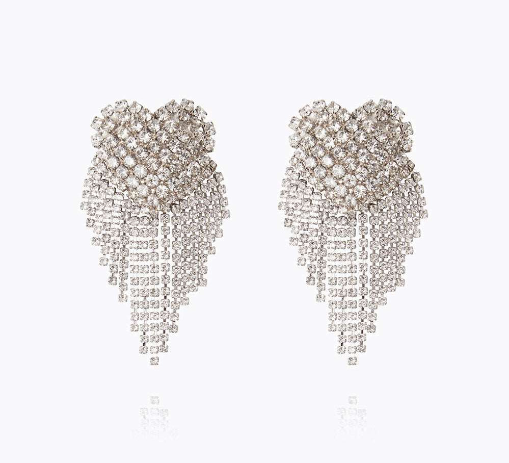 Caroline Svedbom - Cordelia Earrings Crystal Rhodium