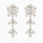 Caroline Svedbom - Falling In Love Earrings Crystal Rhodium