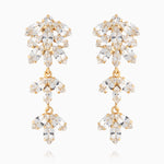 Caroline Svedbom - Falling In Love Earrings Crystal Gold