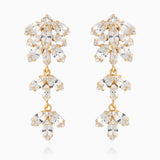 Caroline Svedbom - Falling In Love Earrings Crystal Gold