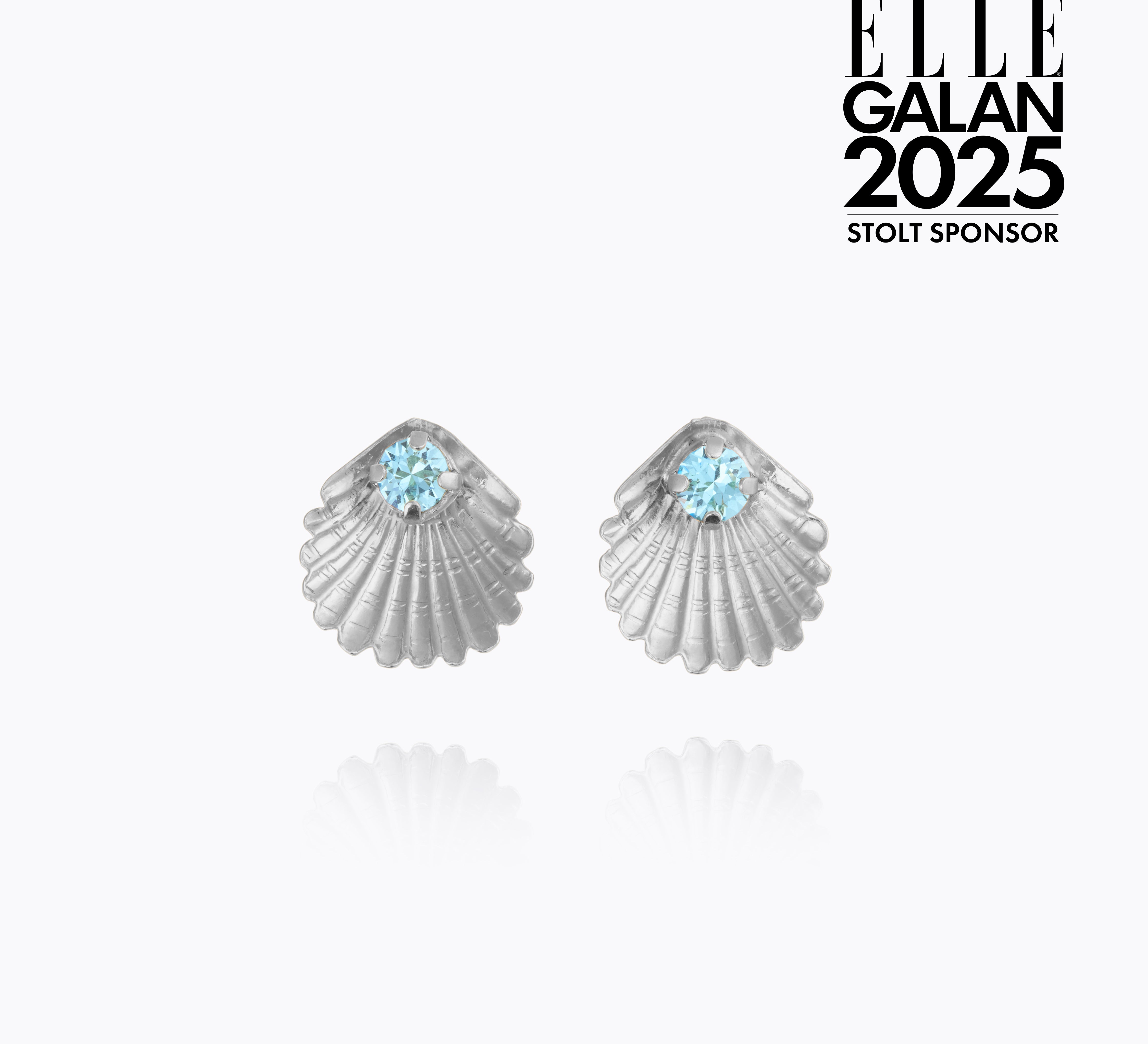 Ocean Treasure Earrings / Aquamarine