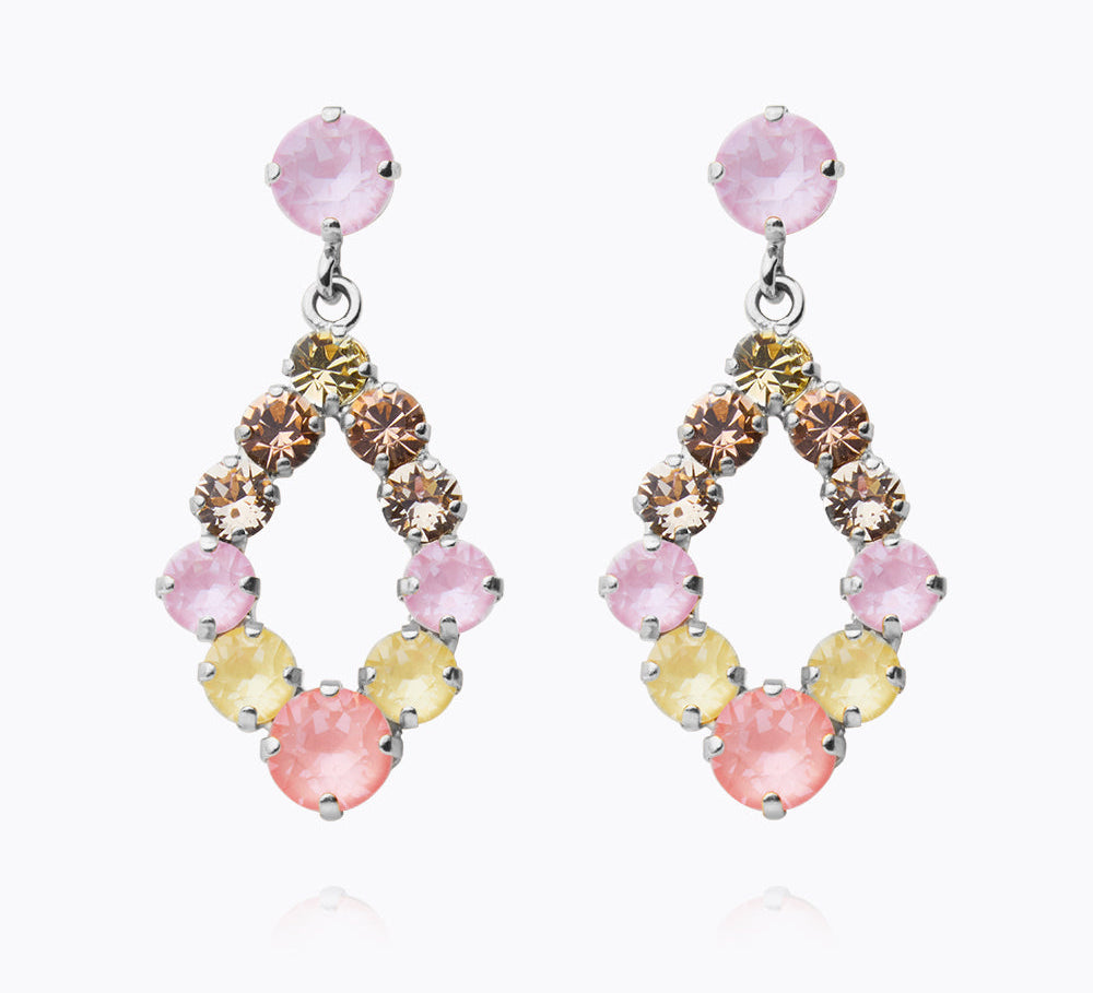 Caroline Svedbom - Mini Delia Earrings Dreamscape Combo Rhodium