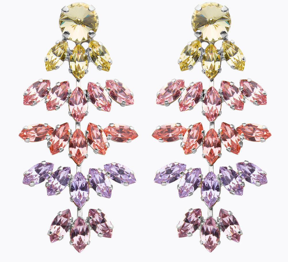 Caroline Svedbom - Mini Bonnie Earring Dreamscape Combo Rhodium