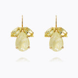 Caroline Svedbom - Timo Earrings Soft Yellow Combo Gold