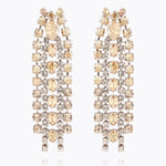 Caroline Svedbom - Penelope Earrings Golden Combo Rhodium