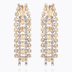 Caroline Svedbom - Penelope Earrings Golden Combo Rhodium