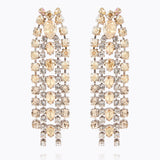 Caroline Svedbom - Penelope Earrings Golden Combo Rhodium