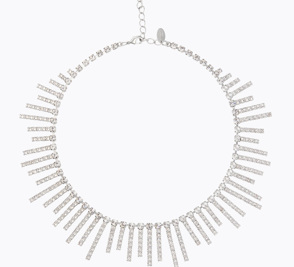 Caroline Svedbom - Soltice Necklace Crystal Rhodium
