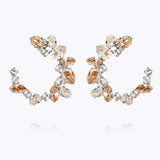 Caroline Svedbom - Calliope Earrings Golden Combo Rhodium