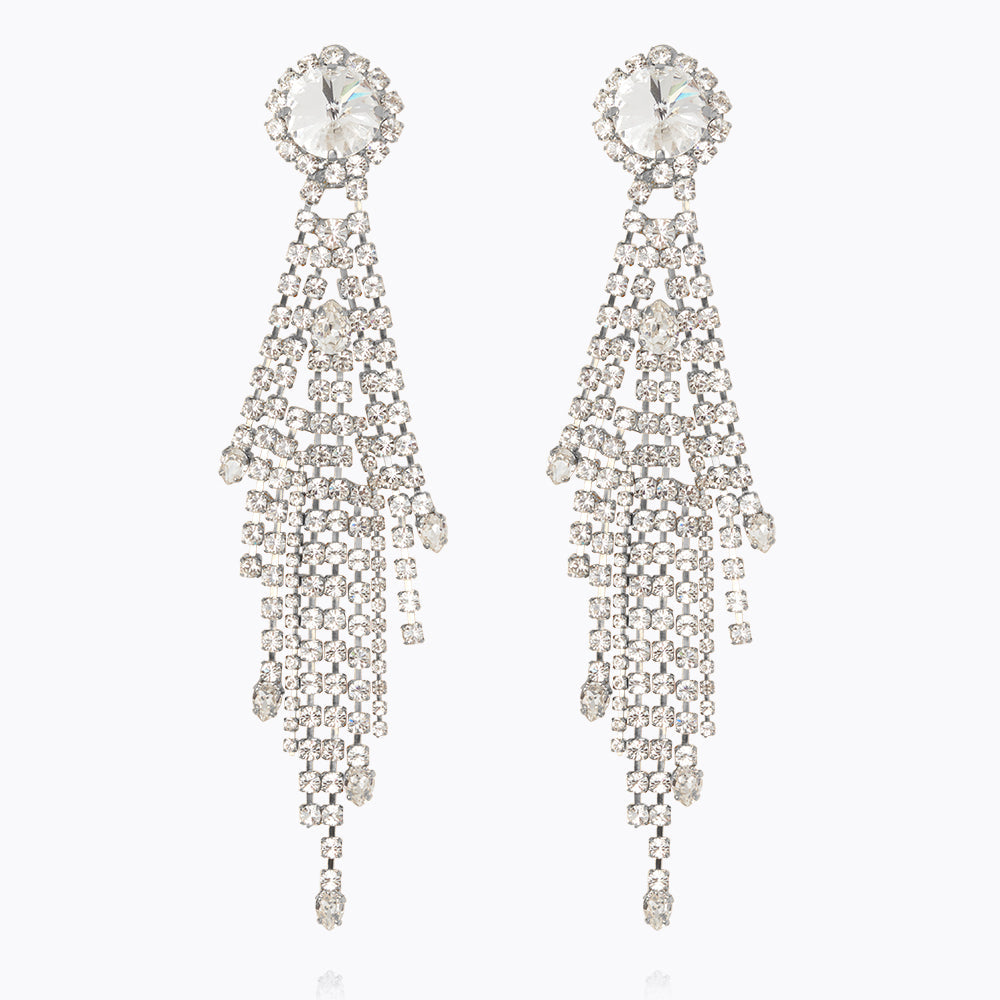 Caroline Svedbom - Cinderella Earrings Crystal Rhodium