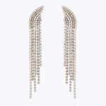 Caroline Svedbom - Diana Earrings Golden Combo Rhodium