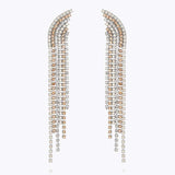 Caroline Svedbom - Diana Earrings Golden Combo Rhodium