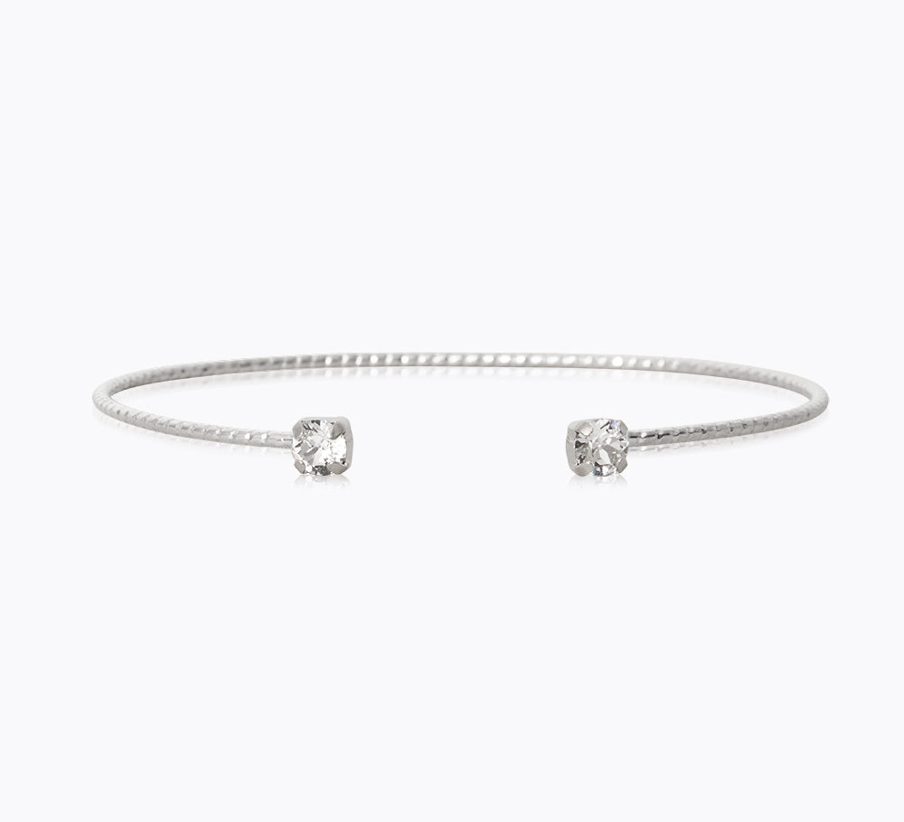 Evita Stud Bracelet / Crystal