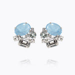 Caroline Svedbom - Mini Carolina Earrings Sky Combo Rhodium