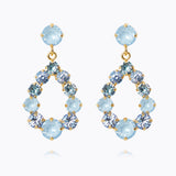 Caroline Svedbom - Mini Delia Earrings Sky Combo Gold