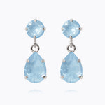 Caroline Svedbom - Mini Drop Earrings Sky Ignite Rhodium