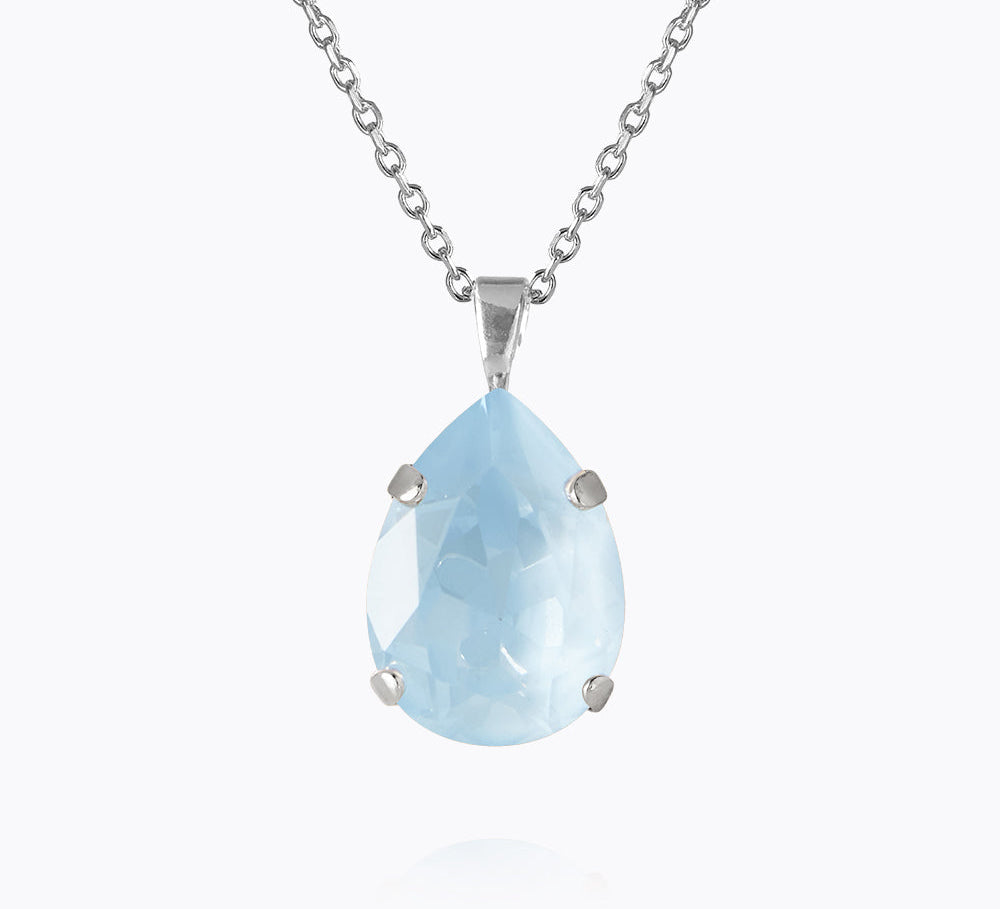 Caroline Svedbom - Mini Drop Necklace Sky Ignite Rhodium