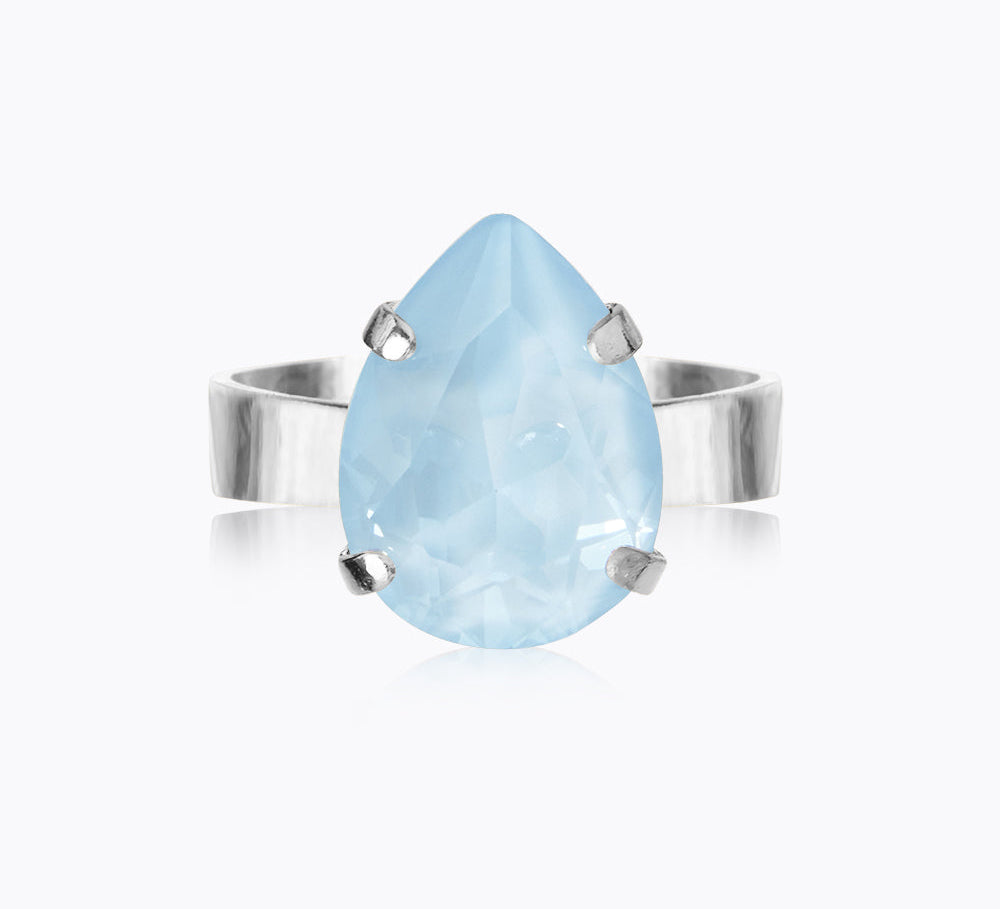 Caroline Svedbom - Mini Drop Ring Sky Ignite Rhodium