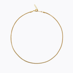 Caroline Svedbom - Petite Rope Necklace Gold Gold