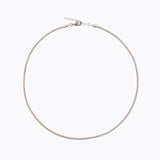 Caroline Svedbom - Petite Rope Necklace Rhodium Rhodium