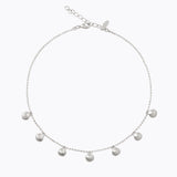 Caroline Svedbom - Petite Shell Choker Rhodium Rhodium