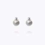 Caroline Svedbom - Petite Shell Earrings Crystal Rhodium