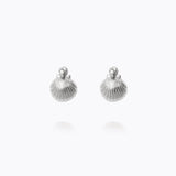 Caroline Svedbom - Petite Shell Earrings Crystal Rhodium