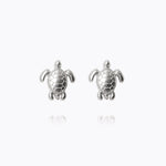 Caroline Svedbom - Turtle Earrings Rhodium Rhodium