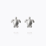 Caroline Svedbom - Turtle Earrings Rhodium Rhodium