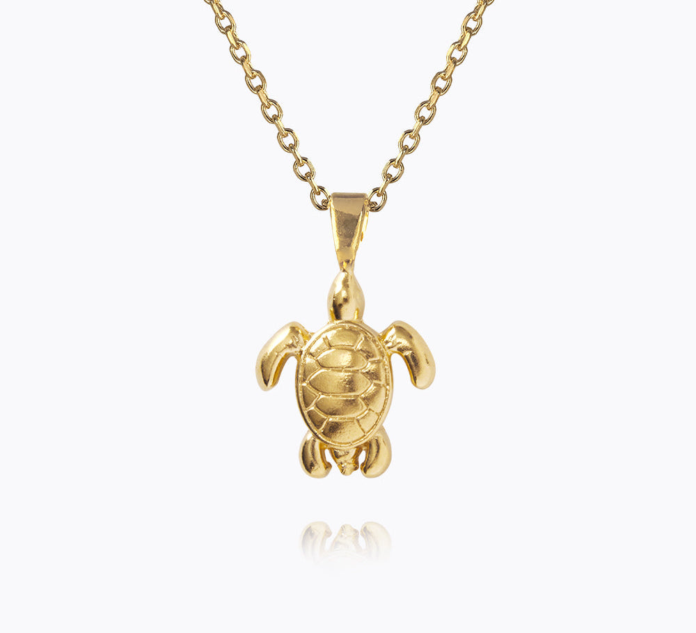 Caroline Svedbom - Turtle Necklace Gold Gold