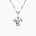 Caroline Svedbom - Turtle Necklace Rhodium Rhodium