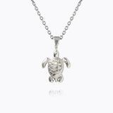 Caroline Svedbom - Turtle Necklace Rhodium Rhodium