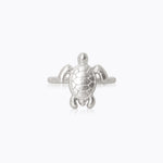 Caroline Svedbom - Turtle Ring Rhodium Rhodium