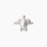 Caroline Svedbom - Turtle Ring Rhodium Rhodium