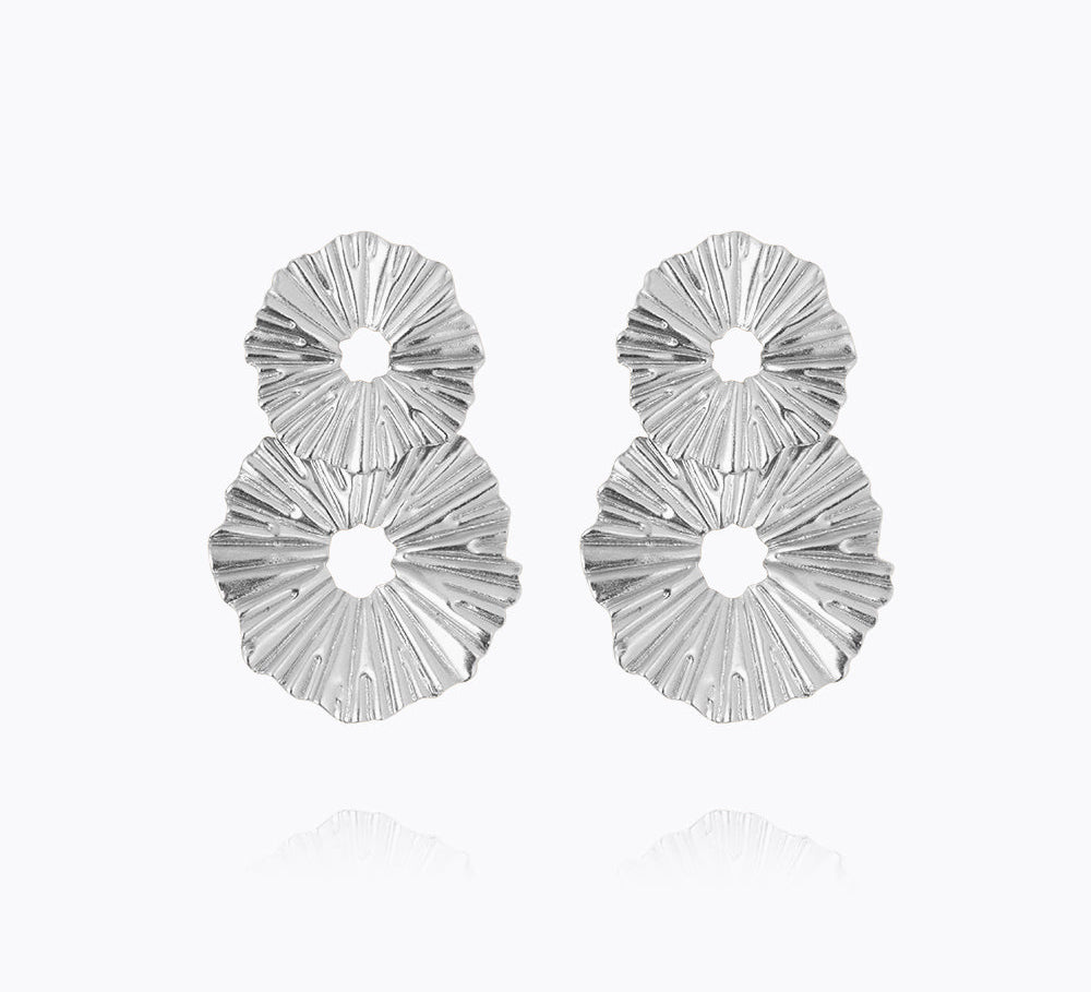 Caroline Svedbom - Vassia Earrings Rhodium Rhodium