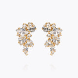 Caroline Svedbom - Demi Earrings Crystal Gold