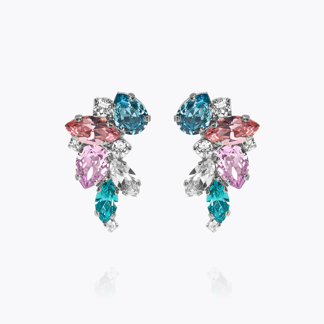 Caroline Svedbom - Demi Earrings Pastel Combo Rhodium