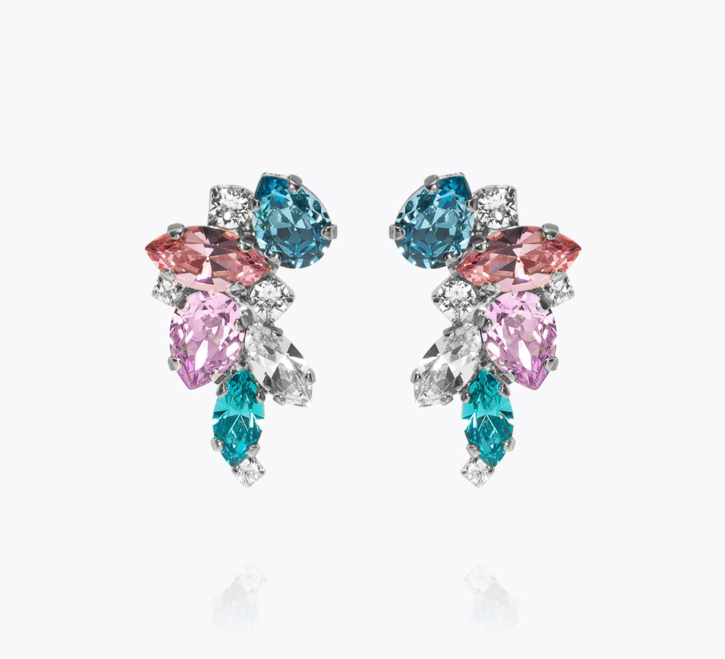 Caroline Svedbom - Demi Earrings Pastel Combo Rhodium