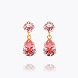 Caroline Svedbom - Mini Drop Earrings Light Rose Gold