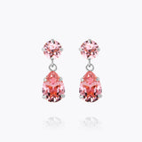 Caroline Svedbom - Mini Drop Earrings Light Rose Rhodium