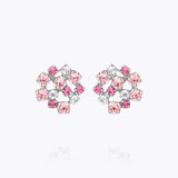 Caroline Svedbom - Kassandra Earrings Pink Combo Rhodium