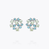 Caroline Svedbom - Kassandra Earrings Blue Combo Rhodium